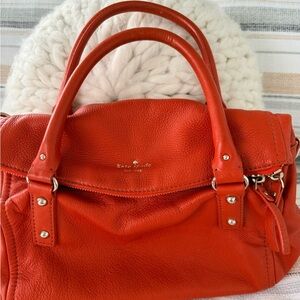 Kate Spade Bold Orange Satchel